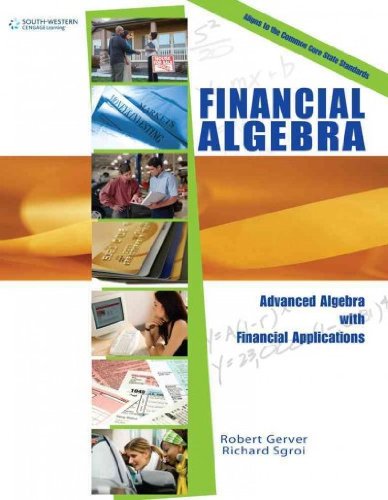 Financial Algebra, Student Edition (Applied Mathematics)