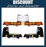 This Is A Brand New Aftermarket Corner Light Pair Passenger Driver Side RH LH Right Left Hand Clear Amber Plastic Lens DOT SAE Approved OE Replacement That Fits A 1999-2000 Ford Ranger XL/XLT 4Cyl/6Cyl 2.5L/3.0L/4.0L