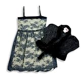 Flowers by Zoe - Girls Dress Set, Black