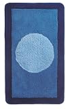 Ridder 72503030-350 Teppich ca. 60 x 90 cm, 100% Polyacryl, 100% Polyacryl, Macau blau
