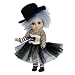 Marie Osmond Doll 6" Standing Paris Posh Bitty Mop Top