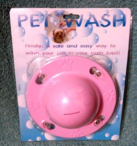 Pet Wash Hands Free Pet Grooming Restraint, Pink