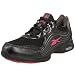 Reebok Women's EasyTone Rush SF Walking Shoe,Black/Magnet/Pink,5 M