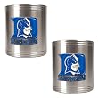 Duke Blue Devils NCAA 2pc Stainless Can Holder Set by Great American Products