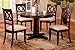 Gorgeous Cherry Finish ROUND WOODEN DINING TABLE (45" Table Only)