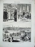 1877 WAR EAST RIVER NEVA BUDAPEST RAILWAY HOTEL RUSSIA