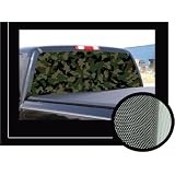 CAMOUFLAGE 16 x 54 -Rear Window Graphic - camo Compact pickup truck decal view thru... by PureAV