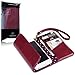 iPhone 6S Case, Terrapin iPhone 6 Trifold Clutch Purse Wallet with Polka Dot Interior for iPhone 6 / 6S - Dark Red