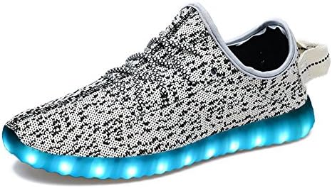 Fashion Men &amp; Women LED Luminous shoes 7 Colors with USB Charging Unisex Sneakers
