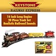 KEYSTONE DIE CAST ELECTRIC TRAIN SET - G Scale (fls)