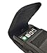 AISCELL Tactical Clip Holster for Pixel 8 Pro, Pixel 7 Pro, Pixel 7, Pixel 6 Pro,Heavy Duty Nylon Pouch w/Fixed Metal Belt Case (Fits Slim Protective Cover on or Naked Phone)