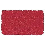 Shaggy Raggy Red Rug Size: 4 Round