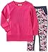 Juicy Couture Girls' 2 Piece Jacquard Knit Tunic and Pant Set