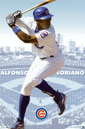 Chicago Cubs- Alfonso Soriano Poster Print, 22x34 Poster Print, 22x34
