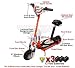 Sporting Goods : Electric Race Scooter X600 X-Treme 23MPH (BLACK)