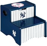 Product details for Guidecraft G11213 New York Yankees Storage Step-Up Stool