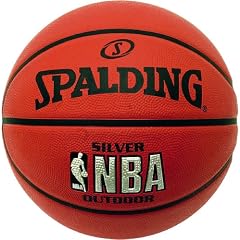 Spalding 73-285Z Basketb�lle NBA Silver Outdoor, 7