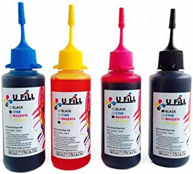 HP 934 HP 935 Ink Refill Kit for HP C2P19AN C2P20AN, C2P21AN, C2P22AN Ink Cartridges used in HP Officejet Pro 6830, HP Officejet Pro 6230, HP Officejet Pro 6835, HP Officejet 6812, HP Officejet 6815 Inkjet Printers 1-50ml Black 1-50ml Cyan 1-50ml Magenta 1-50ml Yellow U FiLL INK Bottles