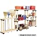 2x4basics 90118 ShelfLinks Custom Storage System, Sand - 6 Pack image 2