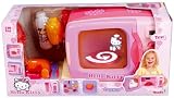Simba 104737538 - Hello Kitty Mikrowelle mit Spielfunktion, 25 cm