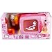 Simba 104737538 - Hello Kitty Mikrowelle mit Spielfunktion, 25 cm
