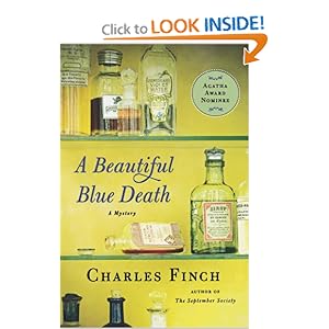 A Beautiful Blue Death (Charles Lenox Mysteries)