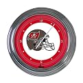 Multi Neon Clock - Buccaneers (15")