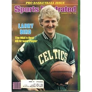 Sports Illustrated November 9 1981 Larry Bird Boston Celtics on Cover,... by Sports Illustrated