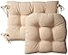 Klear Vu Gripper Jumbo Saturn Rocking Chair Cushion Set, Natural