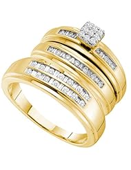 0.48CTW DIAMOND FASHION TRIO SET