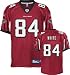 Roddy White Jersey: Reebok Authentic Red #84 Atlanta Falcons Jersey - 54