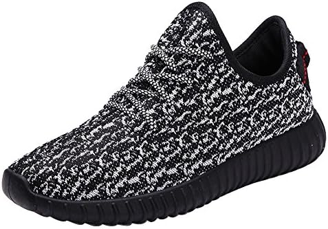 TopSports1 Men's Fashion Running Sneakers Women's Slip-on Shoes 01 Black 41