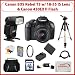 Canon EOS Rebel T3 (1100D) SLR Digital Camera Kit with Canon EF-S 18-55 IS II Lens & Canon 430EX II Speedlite TTL Shoe-Mount Flash. Including SSE Premium Kit: Replacement LP-E8 Battery, Travel Charger, Full Size Tripod, HDMI Cable, 8GB SDHC Memory Card, SD Card Reader, UV Filter and More...