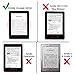 Kindle Voyage Case - Poetic Kindle Voyage Case [Slimline Series] - [Lightweight] [Ultra-slim] PU Leather Slim-Fit Cover Stand Folio Case for Amazon Kindle Voyage Black (3 Year Manufacturer Warranty From Poetic)