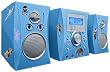 Bigben MCD04 Stereo Music Center CD-Player blau