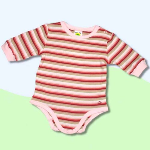 BABY Long Sleeve Striped Onesie