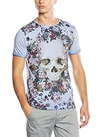 American People Camiseta Manga Corta Twiggy (Azul Claro)