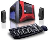 CybertronPC Q-Pack 2 V24000RD, Red, AMD Athlon 64 X2 5000+ (2.60GHz), 2048MB, 250GB, 22X DVD+-RW Dual Layer Burner Drive, nVidia GeForce 8500GT, 600W Watt Power Supply, Windows Vista Business, 1 Year Parts & Labor Warranty