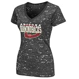 Arizona Diamondbacks Charcoal Women's Topaz Haze T-Shirt