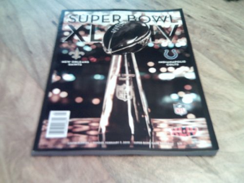 New Orleans Saints Win Super Bowl 44-Official Game Program, New, Unread.