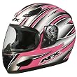 AFX FX-20 Full Face Motorcycle Helmet Pink Multi Extra Large XL 01012666 (Closeout)