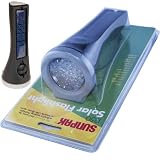 Sunpak Solar Flashlight 1350mAh and USB NiMH Battery Charger