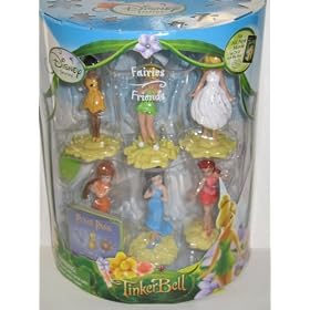 Playmates Disney Fairies 2.5 Pixie Hollow Collectible Fairies by Playmates
