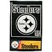 Pittsburgh Steelers Black Woven Jacquard Golf Towel