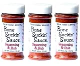 Bone Suckin' Sauce Seasoning and Rub 3-6.2 oz Pkgs