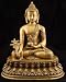 ~Large SUPERB Tibetan Brass Medicine BUDDHA 9.75" Tall~