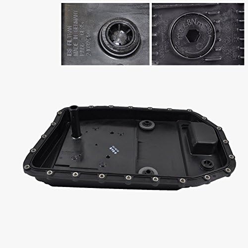 BMW Transmission Oil Pan + Filter + Gasket + Drain Plug Automatic ZF OEM 217