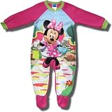 Minnie Mouse "Tip Toe Thru the Garden" Footed Blanket Sleeper for toddlers