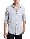 The Shirt by Joe’s Men’s Relaxed Round Pocket Shirt, Stone, X-Large