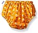 i play. Toddler Boys' Snap Reusable Absorbent Swim Diaper, Orange Sunset Geo, 4T